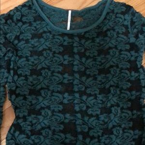 long sleeved free people shirt